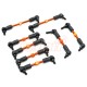 7075 Aluminum Orange Tie Rod Set 8pcs For HPI Sprint 2