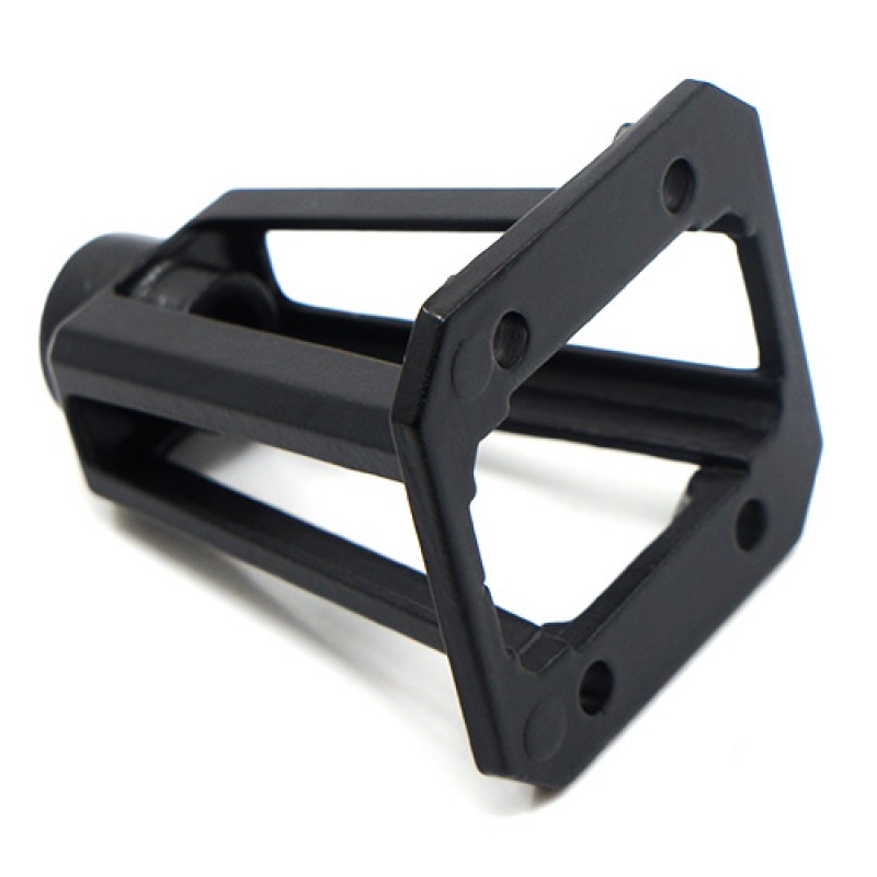 Steel Spare Tire Carrier For RC Crawler Black