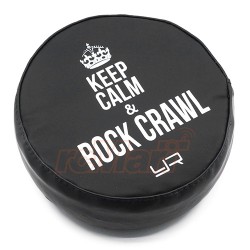 1/10 Tire Cover For 1.9 Crawler Wheels - Keep Calm