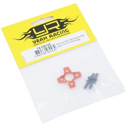 Aluminum Spur Gear Support Plate Type-C For 1/10 Drift Orange Aluminum Spur Gear Support Plate Type-C For 1/10 Drift Orange