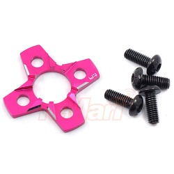 Aluminum Spur Gear Support Plate Type-C For 1/10 Drift Pink Aluminum Spur Gear Support Plate Type-C For 1/10 Drift Pink