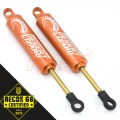 90mm Desert Lizard Two Stage Internal Spring Damper Pair Orange For 1/10 Crawler 'G6 Certified'