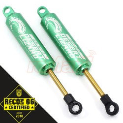 90mm Desert Lizard Two Stage Internal Spring Damper Pair Green For 1/10 Crawler 'G6 Certified'