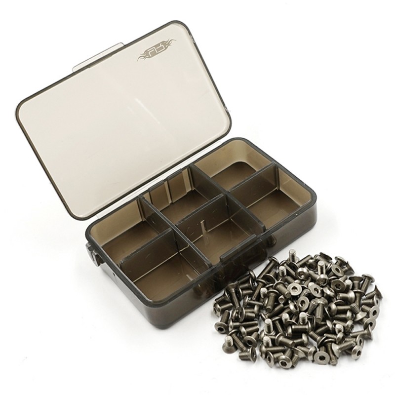 Titanium Screw Assorted Set with FREE Mini box for Xray T4 2016