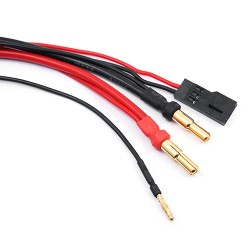 3 in 1 Charger Cable 4mm 5mm Bullet w/ Receiver Plug 3 in 1 Charger Cable 4mm 5mm Bullet w/ Receiver Plug