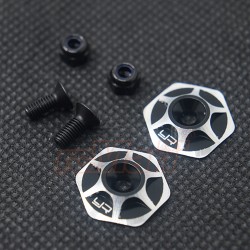 Aluminum Wing Holder For 1/10 1/8 Off-Road Buggy Truggy 2 pcs Black Aluminum Wing Holder For 1/10 1/8 Off-Road Buggy Truggy 2 pcs Black