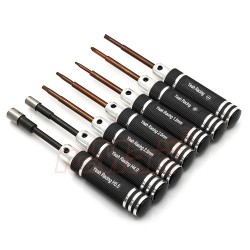 Mini Tools Set w/ Tool Bag For RC CAR Black