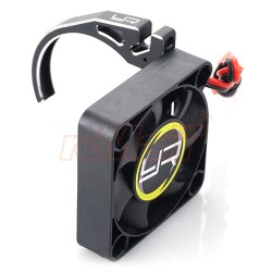 Aluminum 7075 Fan Mount w/ YA-0327 40mm Fan for 540 Motor Black