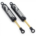 120mm Desert Lizard Two Stage Internal Spring Damper Pair Black For Crawler