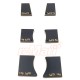 Brass Chassis Balancing Weights for 1/10 Touring & Drift 6pcs