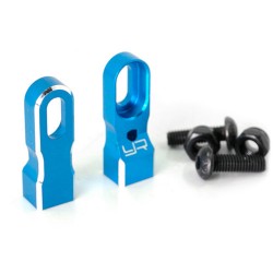 Aluminum Height Adjustable Servo Mount For 1/10 Blue Aluminum Height Adjustable Servo Mount For 1/10 Blue