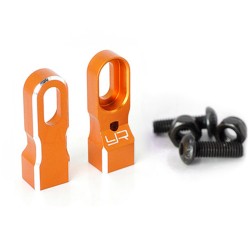 Aluminum Height Adjustable Servo Mount For 1/10 Orange Aluminum Height Adjustable Servo Mount For 1/10 Orange