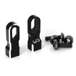 Aluminum Height Adjustable Servo Mount For 1/10 Black Aluminum Height Adjustable Servo Mount For 1/10 Black