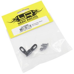 Aluminum Height Adjustable Servo Mount For 1/10 Black Aluminum Height Adjustable Servo Mount For 1/10 Black