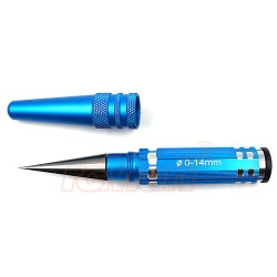 Aluminum Body Mounting Hole Reamer 0-14mm Blue