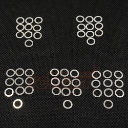 5x7mm Stainless Steel Spacer Set 0.1 0.15 0.2 0.25 0.3mm 5x7mm Stainless Steel Spacer Set 0.1 0.15 0.2 0.25 0.3mm