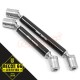 Stainless Steel Front & Rear Center Shaft Set Black (Ver.2) Fits TRX-4 TRX-6 G6 Certified