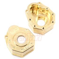 Brass Front Rear Portal Cover 42g 2 pcs Fits TRX-4 TRX-6