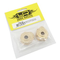 Brass Front Rear Portal Cover 42g 2 pcs Fits TRX-4 TRX-6