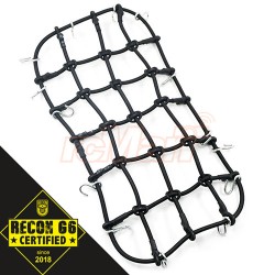 1/10 RC Crawler Scale Accessory Luggage Net 200mm x 110mm Black