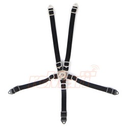 1/10 RC Scale Accessory Safety Belt Black 1/10 RC Scale Accessory Safety Belt Black