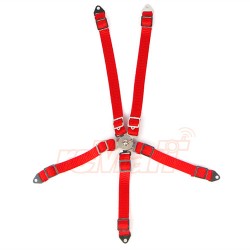 1/10 RC Scale Accessory Safety Belt Red 1/10 RC Scale Accessory Safety Belt Red
