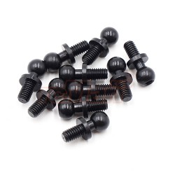 Steel 4.8mm Ballstud M3X5mm 10pcs Steel 4.8mm Ballstud M3X5mm 10pcs