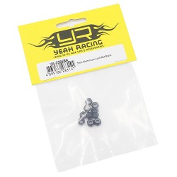 3mm Aluminium Lock Nut Black 10pcs 3mm Aluminium Lock Nut Black 10pcs