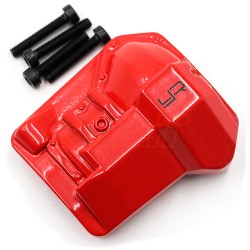 Alloy Front Diff Cover Fits TRX-4 Red