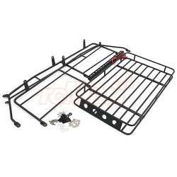 Metal Roll Cage w/ Luggage Tray & Super Bright LED Light Bar Fits TRX-4