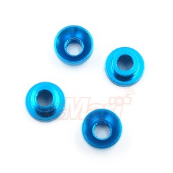 Aluminum Servo Washer M3 Thread 4pcs Blue Aluminum Servo Washer M3 Thread 4pcs Blue