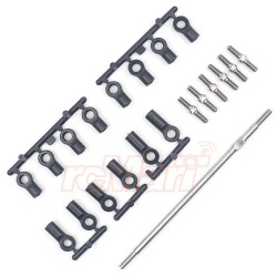 64 Titanium Turnbuckle set for Tamiya M07
