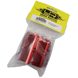 Aluminum Heat Sink for 1:8 Motors Red