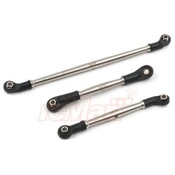 Stainless Steel Steering & Suspension Link Set Fits TRX-4 TRX-6