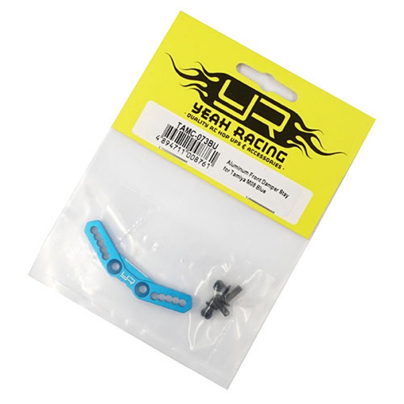 Aluminum Front Damper Stay for Tamiya M08 Blue