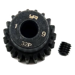 32 Pitch Pinion Gear Set 5mm Shaft Hole 18T 19T 20T 21T Pinion Gear with Screw Driver for RC Car 32P Pinion Gear Set WEISHUJI Pinion Gear Set Pinion Motor Gear 