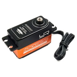 Aluminum Case Hackgear Low Profile Digital High Speed Coreless Servo For 1/10 RC Orange
