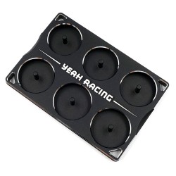 Aluminum Pinion Gear Holder Black For 3.175mm Bore