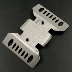 Stainless Steel Skid Plate For Axial SCX10 III AXI03007 Stainless Steel Skid Plate For Axial SCX10 III AXI03007