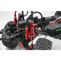 100mm Desert Lizard Piggyback Internal Spring Damper Red