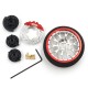 Aluminum Transmitter Steering Wheel Set Red Type A Fits Futaba KO Sanwa Flysky Traxxas