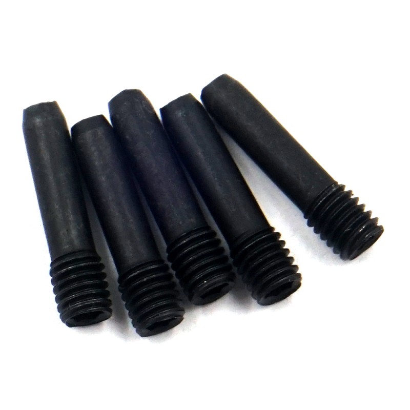 Steel Screw Shaft M3X2.5X11.5mm 5pcs