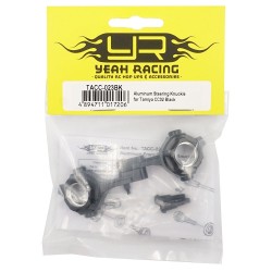 Aluminum Steering Knuckle for Tamiya CC-02 Black Aluminum Steering Knuckle for Tamiya CC-02 Black