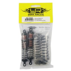 Aluminum Big Bore Go 90mm Damper 2pcs for 1/10 RC Off Road Car Black