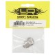 Stainless Steel Front & Rear Differential Protector 2pcs For Axial SCX24