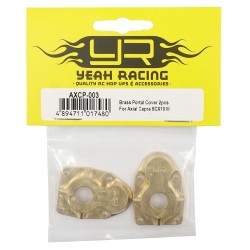 Brass Portal Cover 20g 2pcs For Axial 1/10 Capra SCX10 III Brass Portal Cover 20g 2pcs For Axial 1/10 Capra SCX10 III