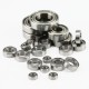 RC Ball Bearing Set with Bearing Oil For Axial SCX24