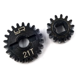 21T 14T HD Steel Overdrive Portal Machined Gear Set For Axial 1/10 Capra SCX10 III 21T 14T HD Steel Overdrive Portal Machined Gear Set For Axial 1/10 Capra SCX10 III
