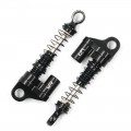 Aluminum Shock Pair For Axial SCX24 Black