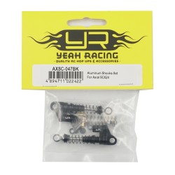 Aluminum Shock Pair For Axial SCX24 Black Aluminum Shock Pair For Axial SCX24 Black